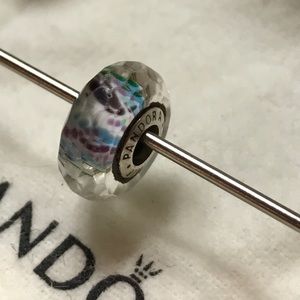 Pandora multifaceted Murano glass charm ✨